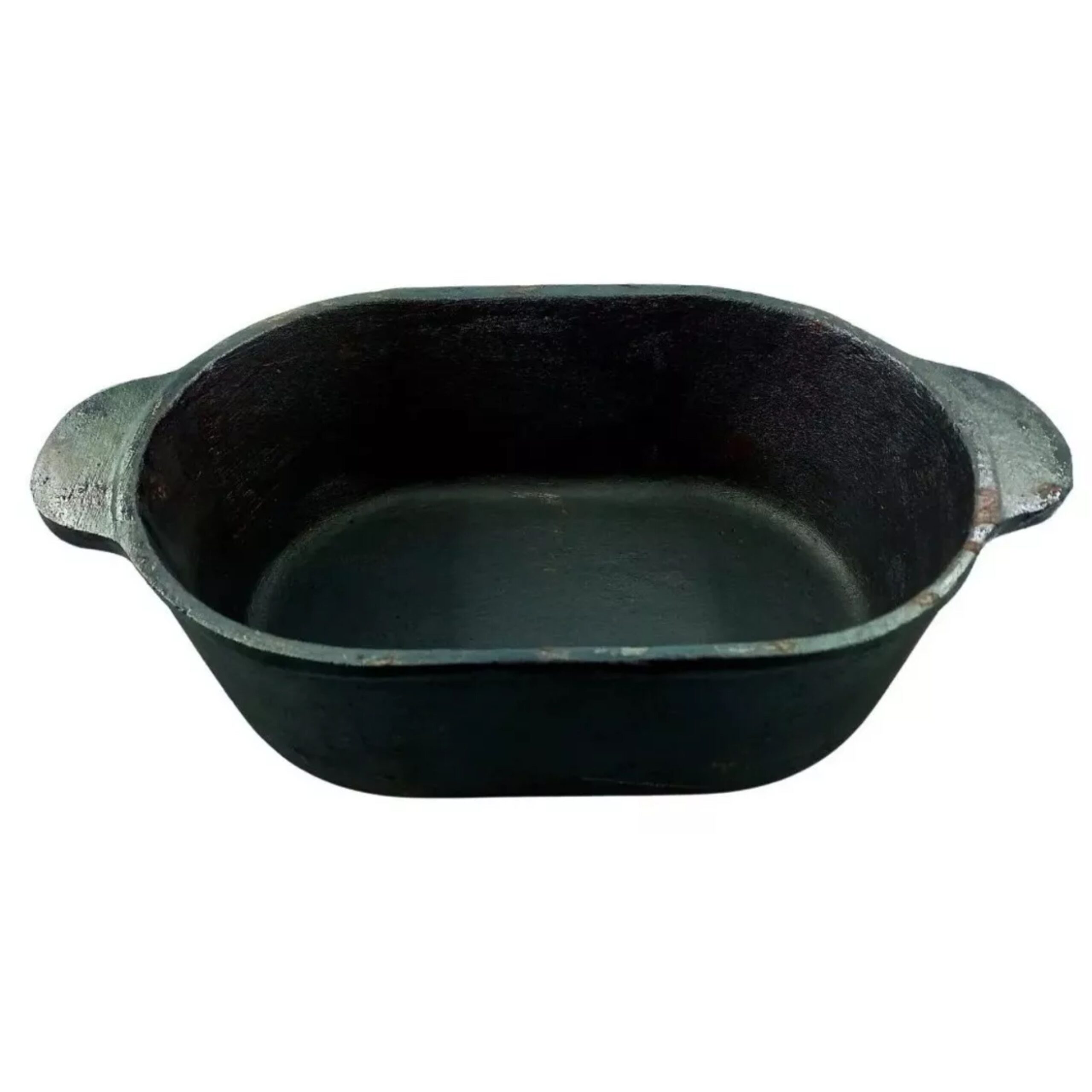Olla Matambrera De Hierro Oval Con Tapa Fundición 5 Litros - Imagen 4