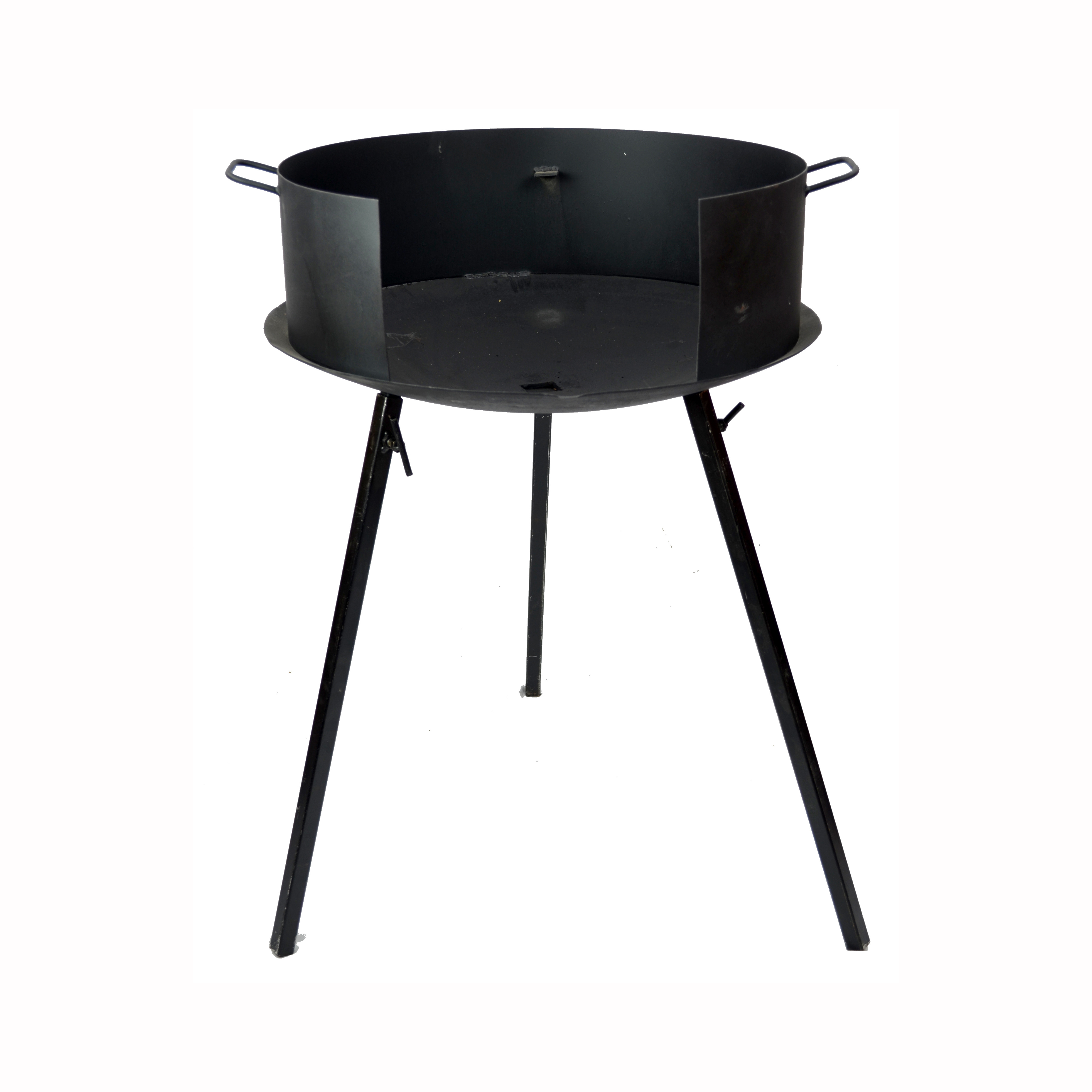 Fogonero Brasero De Disco De Arado 100% Acero Origi-52cm
