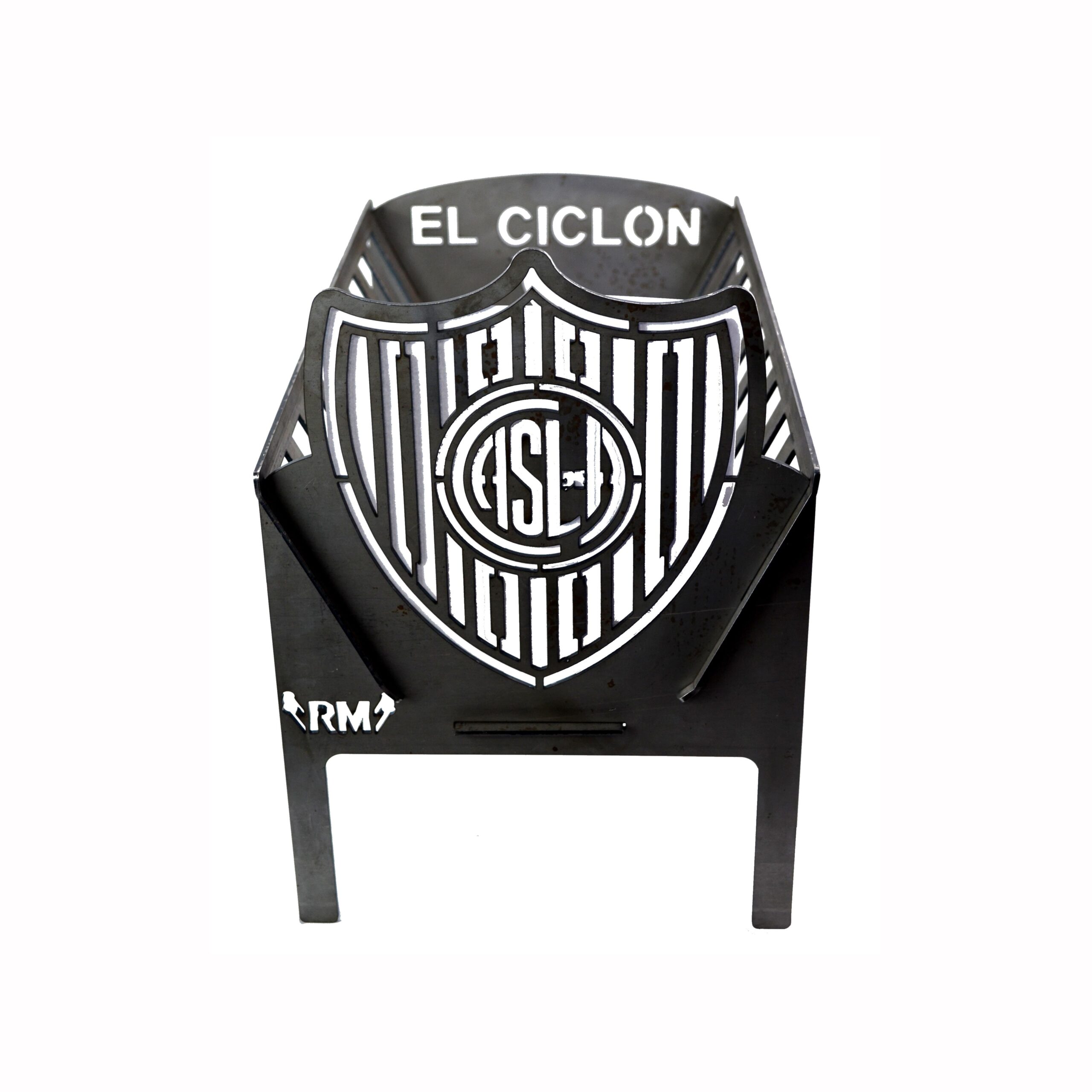 Fogonero Encastrable Escudo Cuadros Futbol- San Lorenzo