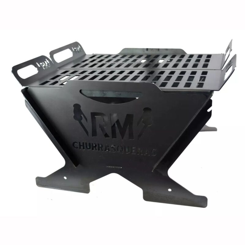 Fogonero Portatil - Doble Parrilla - Ideal Dia De Pesca