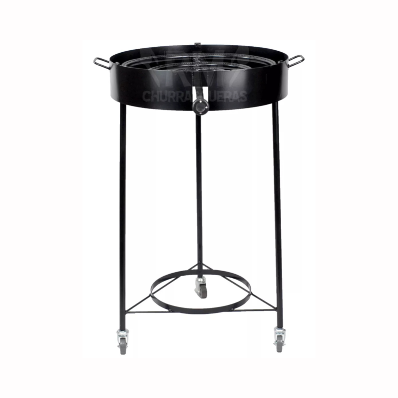 Mechero Quemador Disco Grande Portagarrafa Ruedas- 55 cm