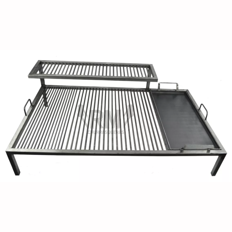 Fogonero parrilla asador + plancha + módulo p/achuras | COD 002