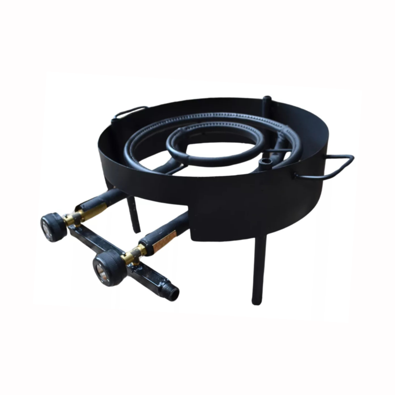 Mechero Patas Fijas - Doble Comando - De 40cm C/cubre Llamas