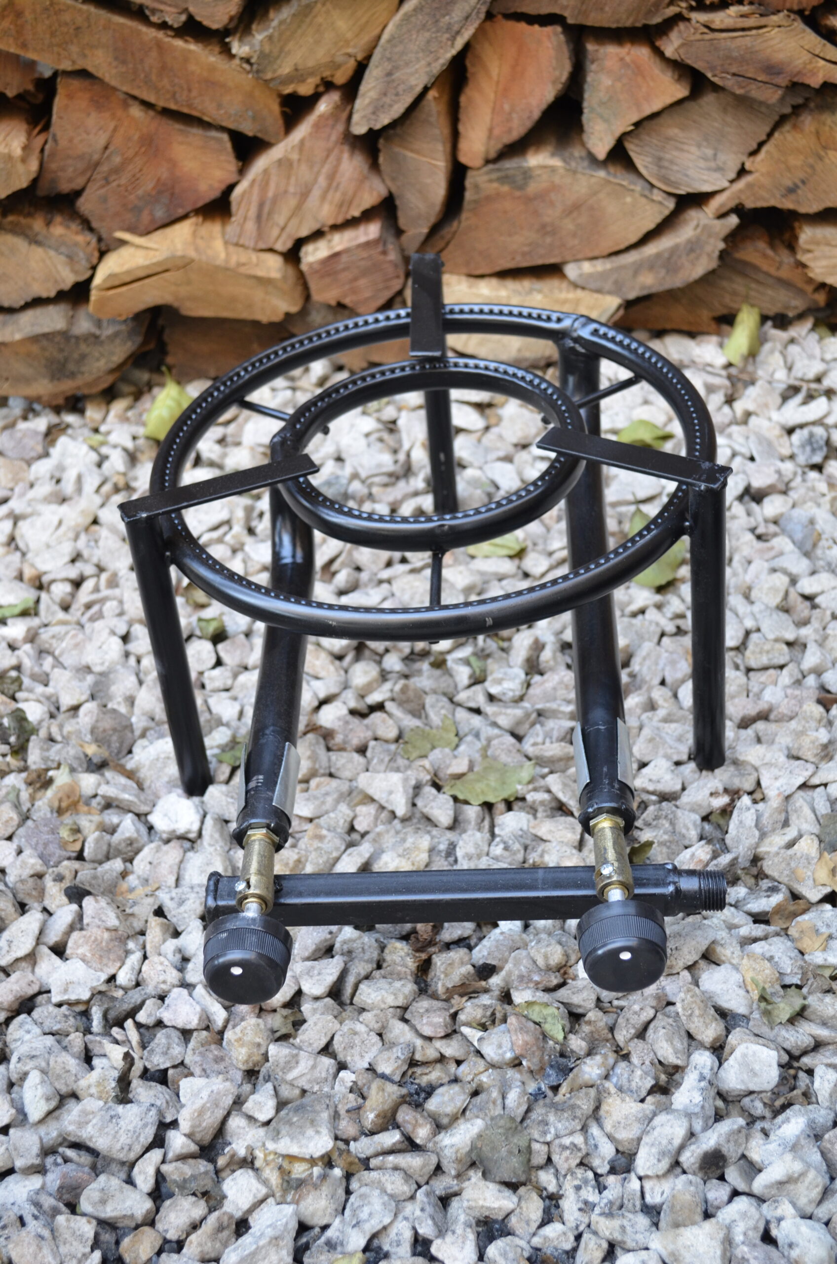 Mechero Quemador Doble Comando- Disco De Arado Ollas Ø33cm - Imagen 3