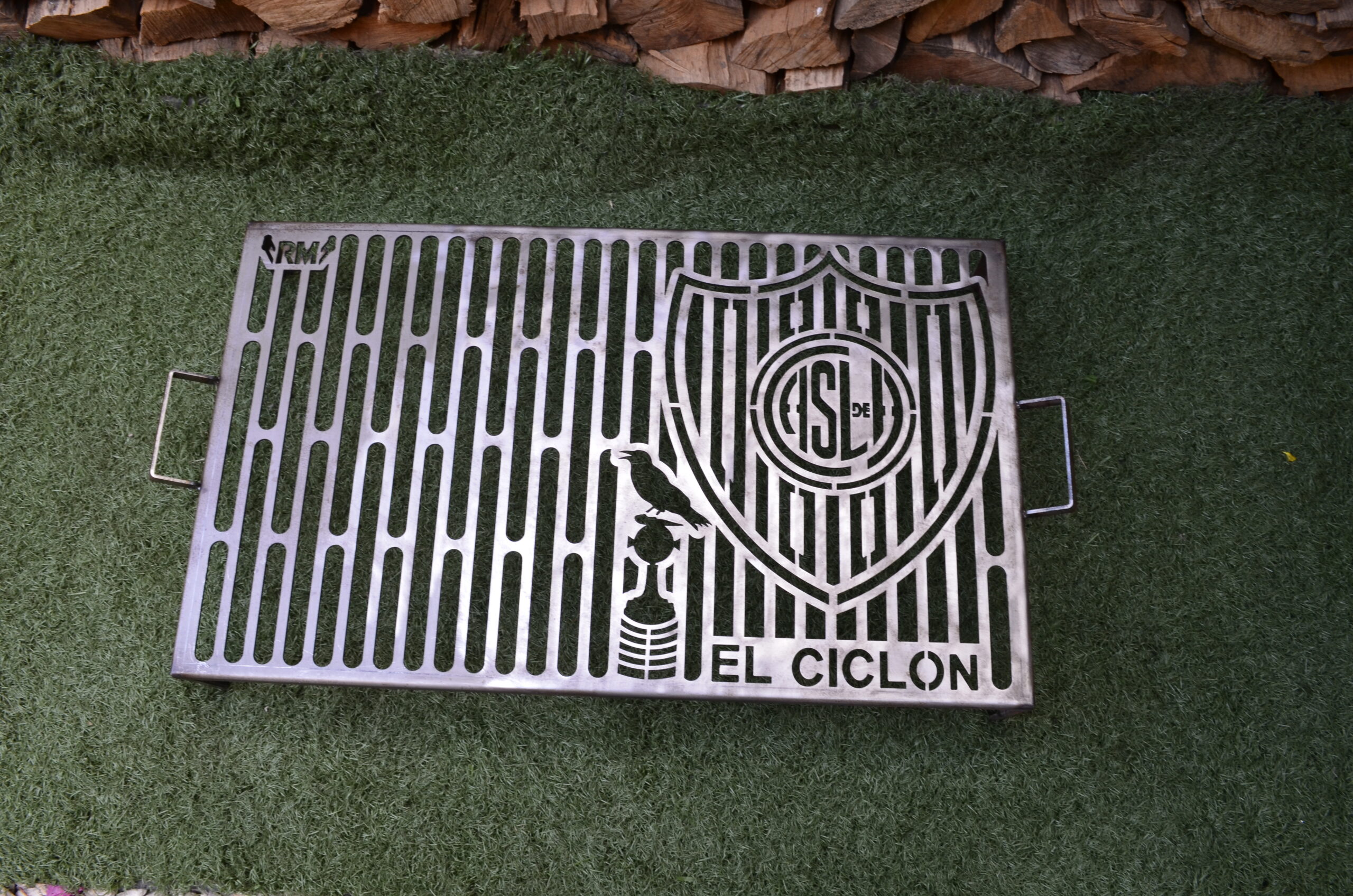 Fogonero Parrilla Parrillas Cuadro Escudo Futbol- San Lorenzo - Imagen 6