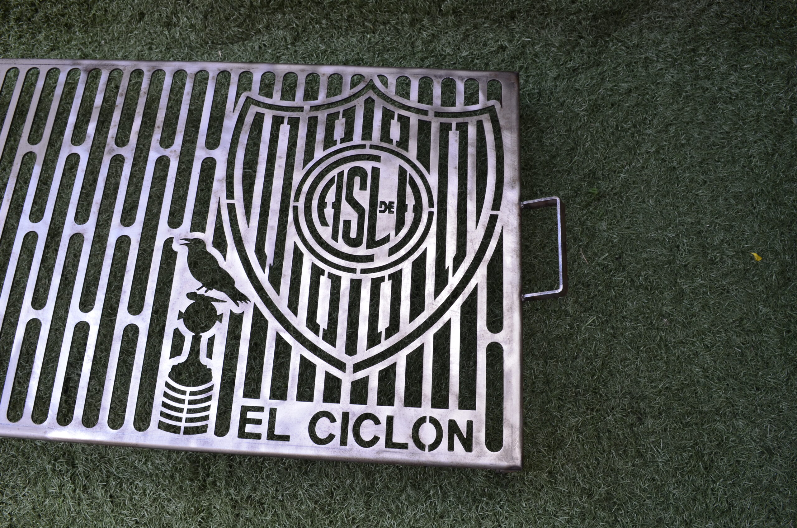 Fogonero Parrilla Parrillas Cuadro Escudo Futbol- San Lorenzo - Imagen 4