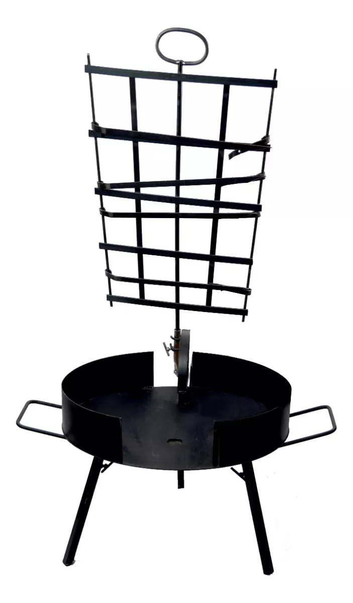 Asador Mediano Con Base De Disco Original 2 Posiciones - Imagen 6