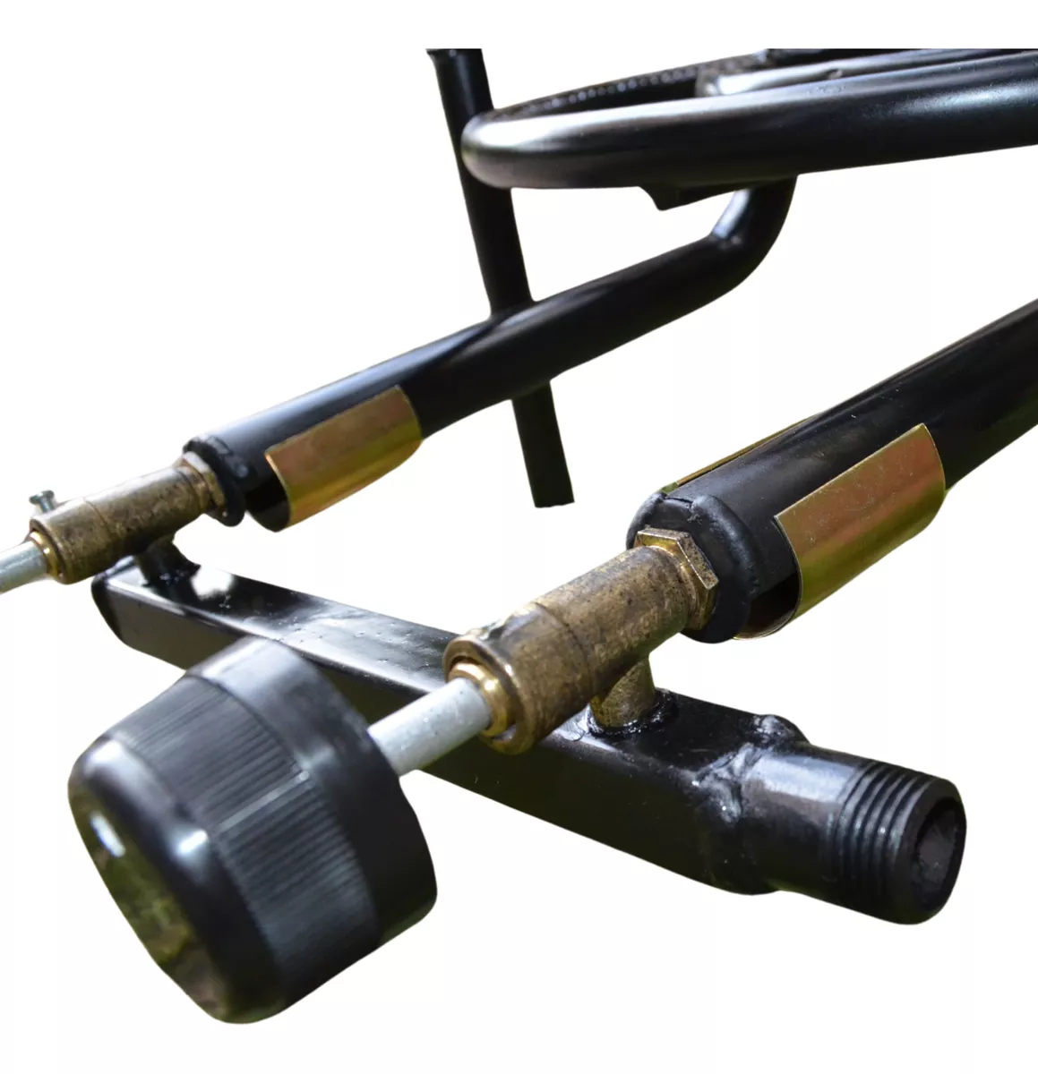 Mechero Quemador Doble Comando- Disco De Arado Ollas Ø33cm - Imagen 2