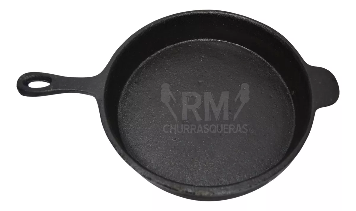 Sarten Con Tapa (pizzera) Hierro Fundido - Fundicion 30 Cm - Imagen 2