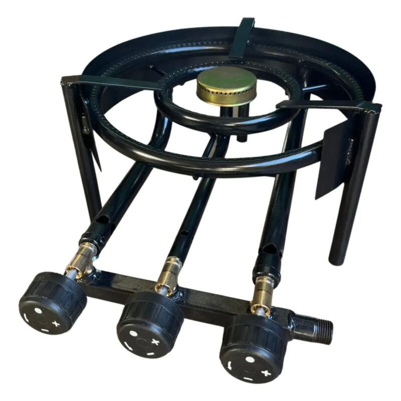 Mechero Anafe  2 aros 1 hornalla - 33cm con cubrellamas P/ Disco De Arado