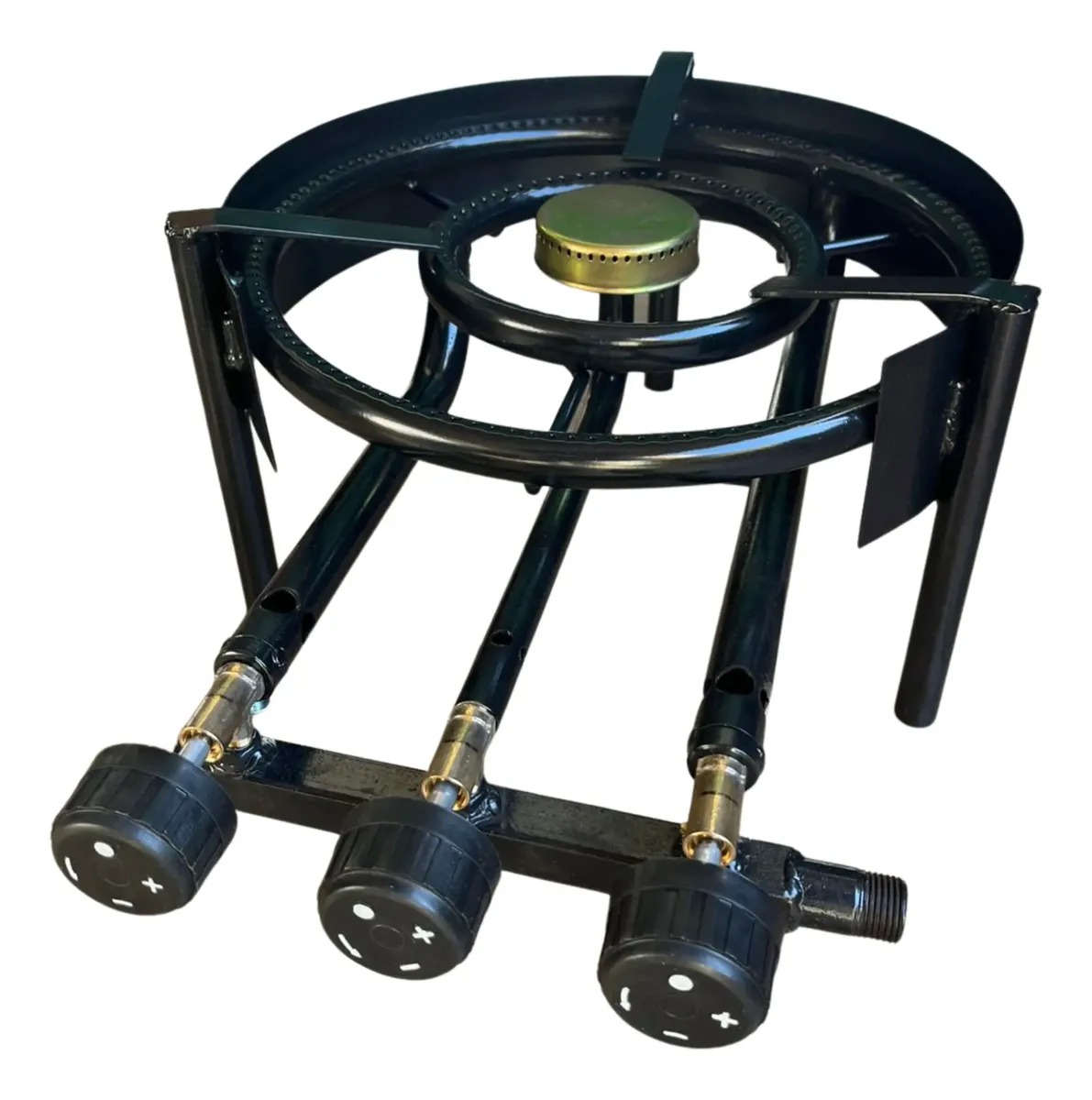 Mechero Anafe 2 aros 1 hornalla - 33cm con cubrellamas P/ Disco De Arado
