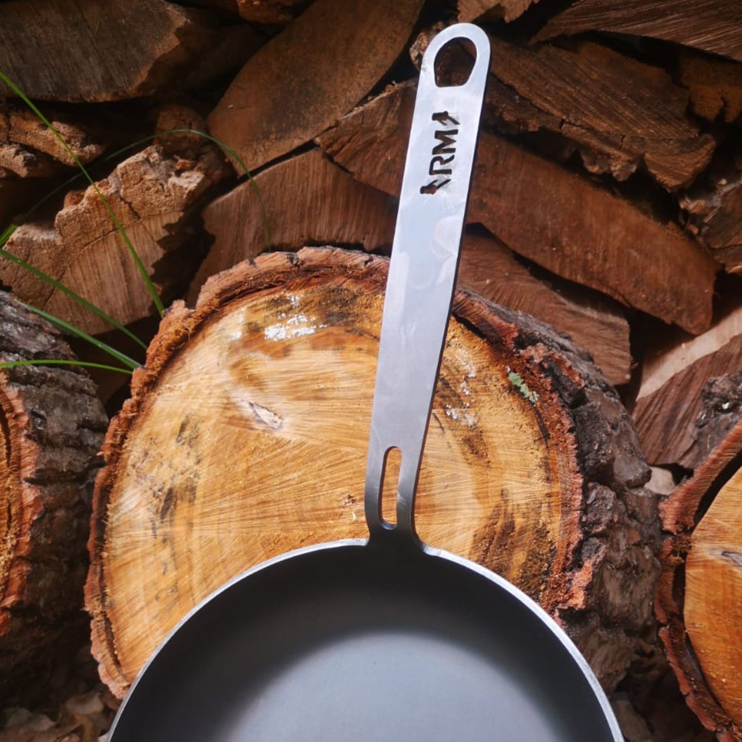 Sarten Hierro 25cm Apta P/ Parrilla Horno Hornalla- 3.2mm - Imagen 5