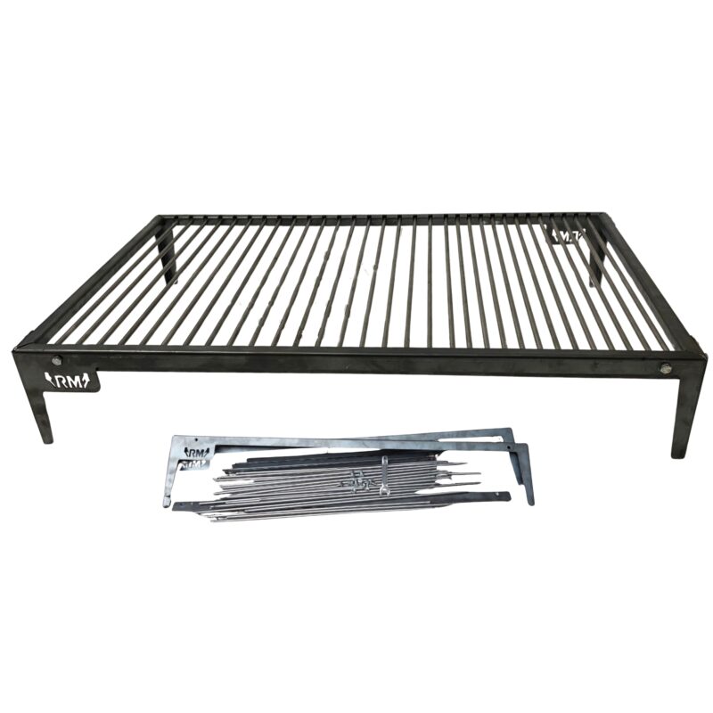 Fogonero Parrilla Desarmable- Transportable En Caja- Cod 25