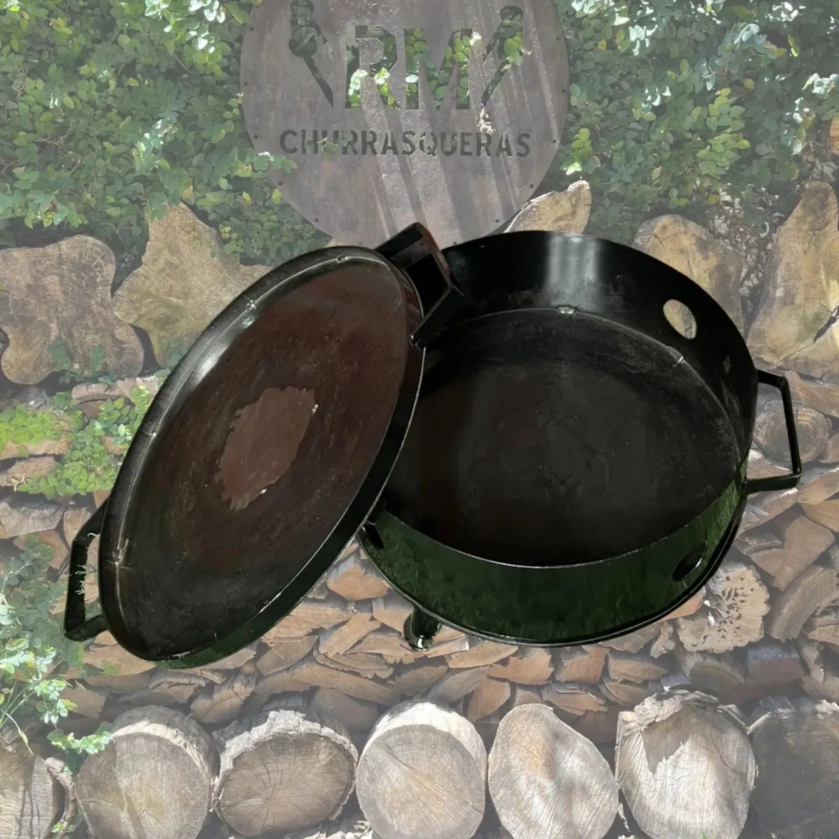Brasero De Mesa De Disco De Arado 31cm - Imagen 7