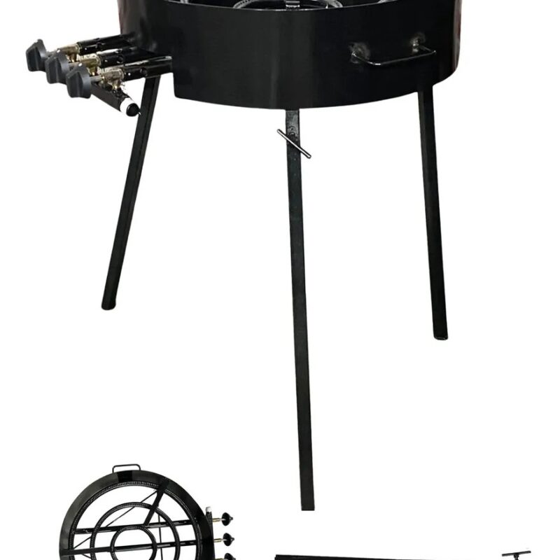 Mechero Quemador Anafe Para Disco Grande Triple Comando