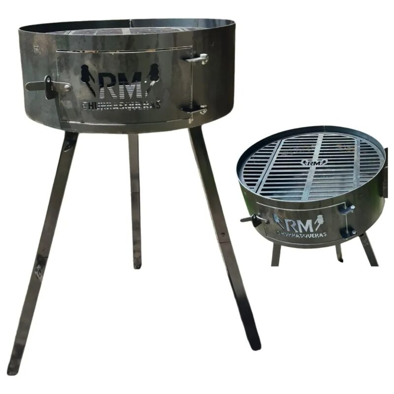 Fogonero Con Parrilla - Patas Desmontables- 50cm Diam. Paris